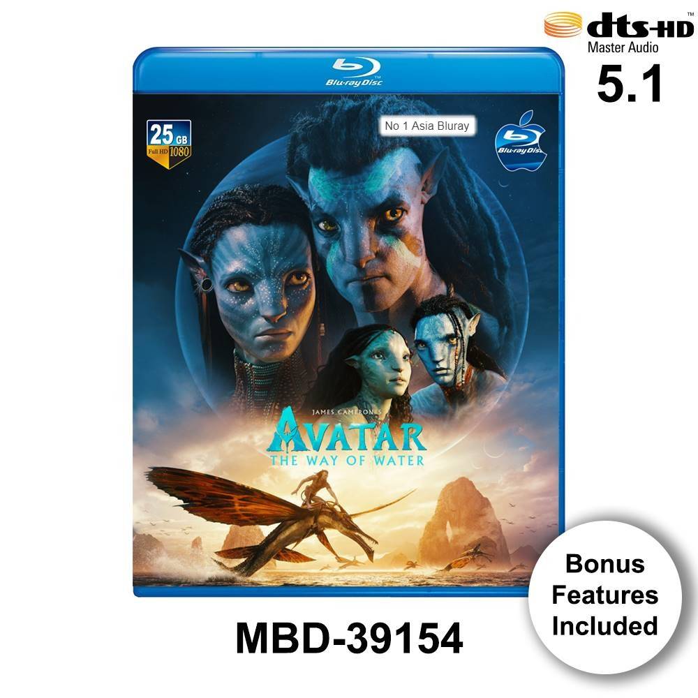 BLURAY English Movie Avatar The Way Of Water 2022 DTS