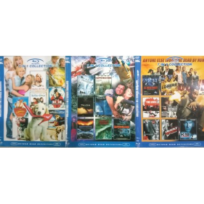 DVD English Movie All In 1 Collection 1 Set (3movie) (clearance