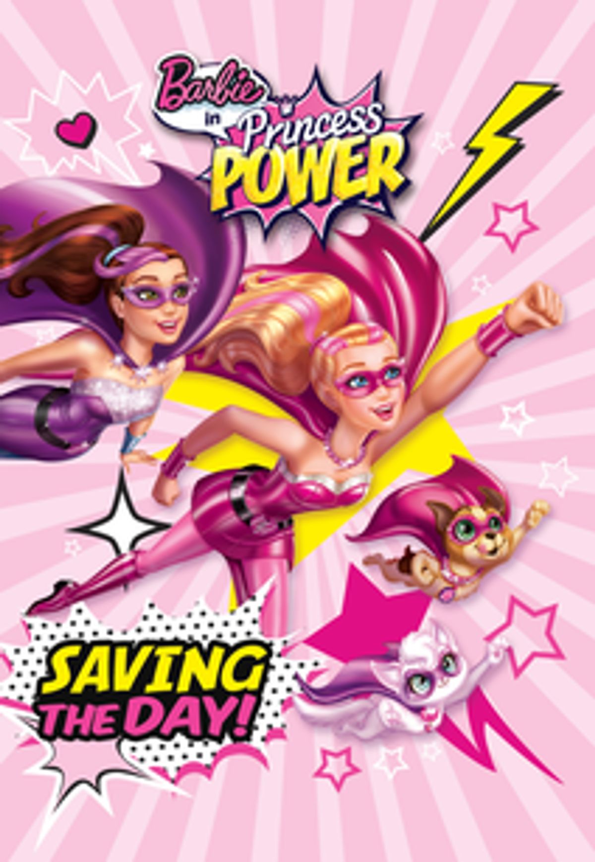 BLURAY English Cartoon Barbie In Princess Power