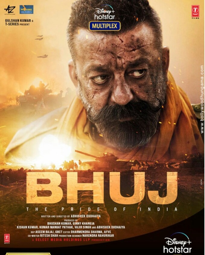 Bhuj Hotstar Movies DVD Hindi Movie Bhuj The Pride Of India