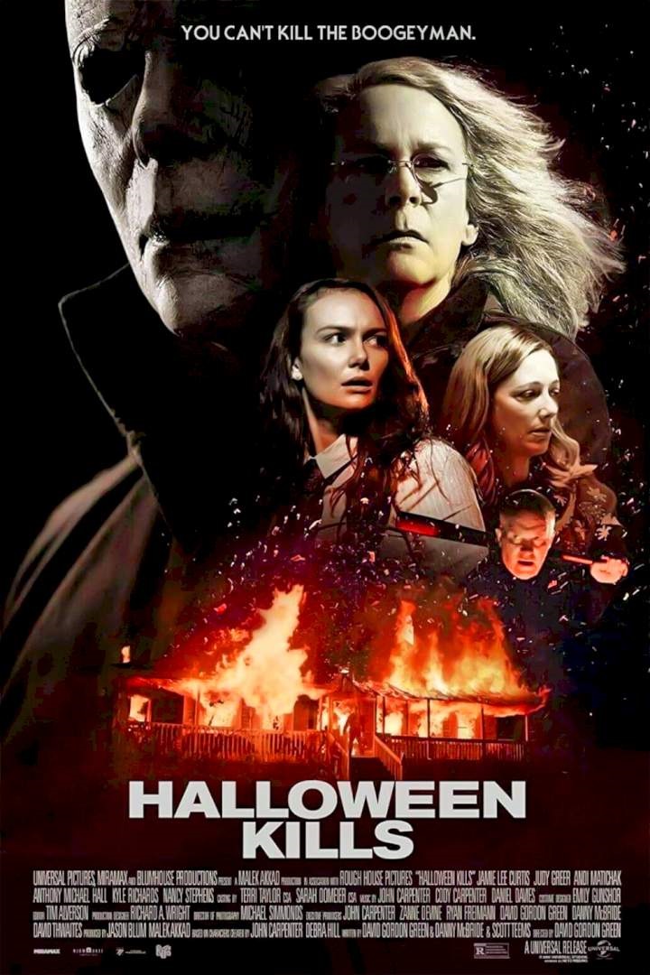 DVD English Movie Halloween Kills ( 2021 )
